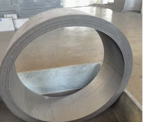 NỈ GRAPHITE CỨNG (RIGID FELT) DẠNG HÌNH TRỤ: VẬT LIỆU CÁCH NHIỆT LÒ NUNG CHÂN KHÔNG, CHỊU NHIỆT CỰC CAO